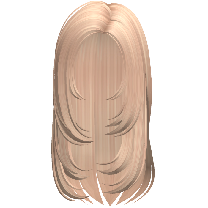 Wispy Layered Long Hair (Blonde)