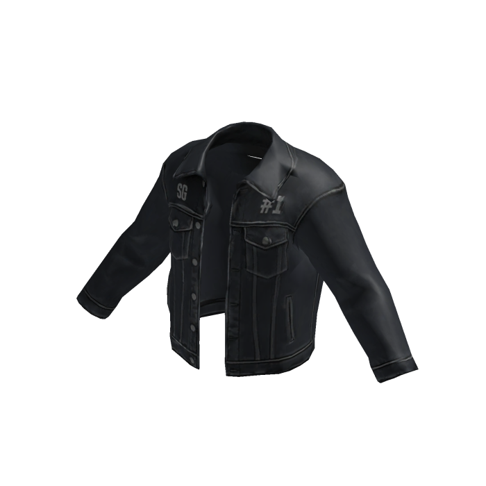 Jaket Denim Hitam