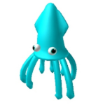 Teal Squid