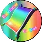 Rainbow carpet 🌈 سجادة الملونة