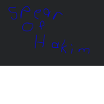 Spear of hakim