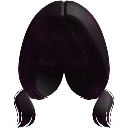 small size braids dark purple