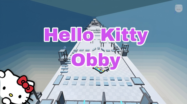   kitty obby 🎀 screenshot 1