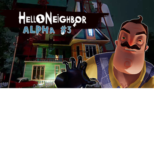 Hello Neighbor Alpha 3 official Roblox game thumbnail