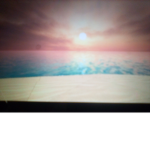 Sunset beach pod