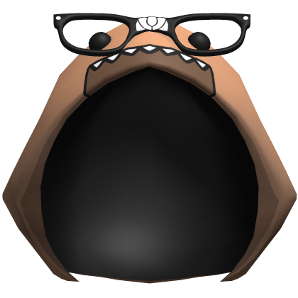 Brown Kawaii Domo Plush Hood Roblox item
