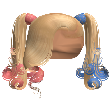 ☆ | Halloween Swirly Pigtails W Side Bang