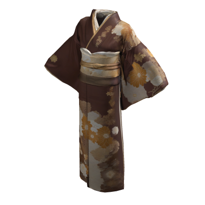Bronze Chrysanthemum Kimono [PBR]