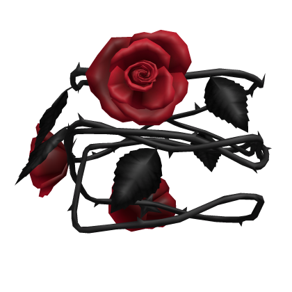 Gothic Red-Black Roses - Right Arm [1.0]