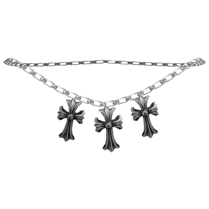 Cross Necklace (Silver) thumbnail