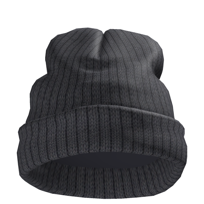 Large Worn Grey Beanie