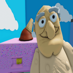 ESCAPE FREAKY GRANDPA'S EVIL MANSION RUN (Obby) r3