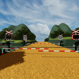 sierra Hill Mountains Leone ( Railroad Crossing )