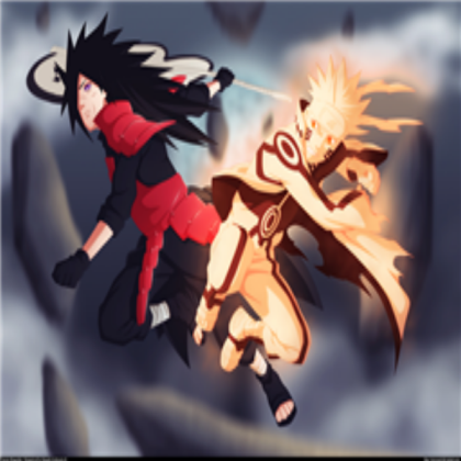 Madara vs Naruto Roblox decal