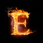 Letter E