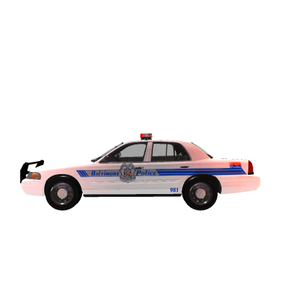 Baltimore City Police Crown Victoria 