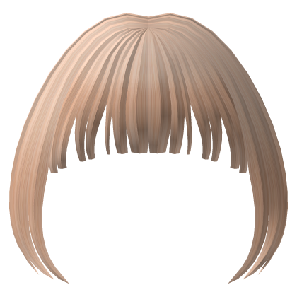 Adorable Anime Blonde Bangs Roblox item
