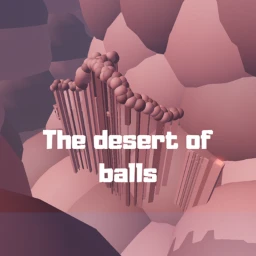The desert of balls icon