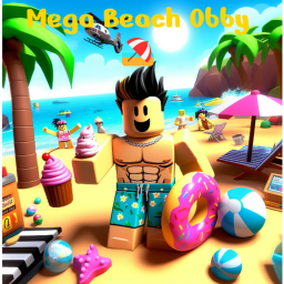 Mega Beach Obby