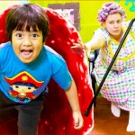 Ryan Toys review Obby Ryans world (Doors update)