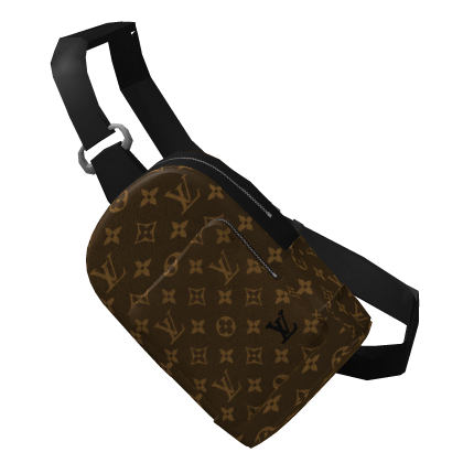 Sacoche Sling Bag LV Noir Marron Designer 3.0 Roblox item