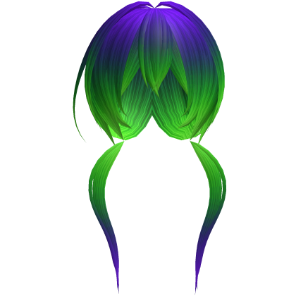 Green Niche Horror Protagonist Vkei Pigtails 9.  