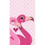 flamingos by mia