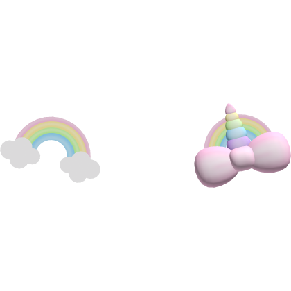. ‿ ♡ cute kuma unicorn hairclips
