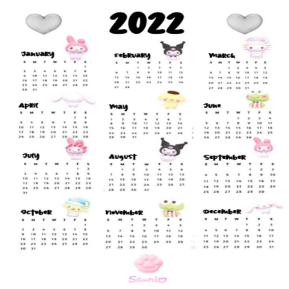 hello kitty calendar Roblox decal