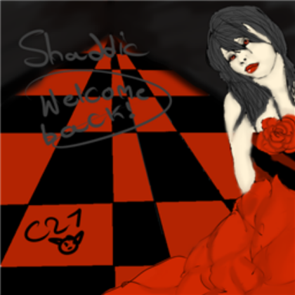 Shaddic Fan art:Welcome Back! Roblox decal