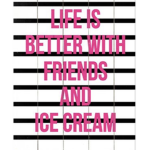 Friends and Ice cream