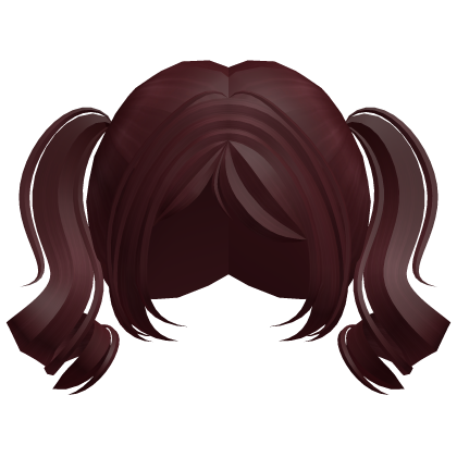 Adorable Bubbles Power Puff Girls Pigtail Red