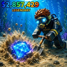 Dig In Sea For Crystals!🔮[Quests]