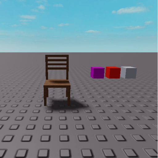 sit on a chair and press some buttons official Roblox game thumbnail