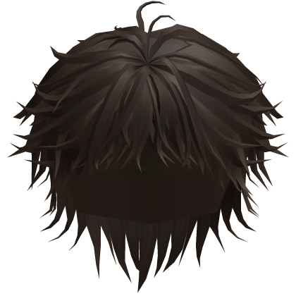 Brown Messy Anime Boy Hair Roblox item
