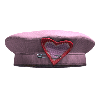 Pink Heart Beret thumbnail