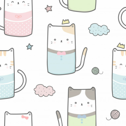 Cute cat doodle wallpaper  Roblox decal