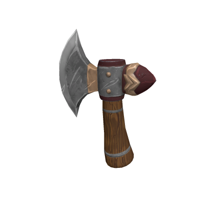 Stylized Fantasy Battle Axe - Low Poly Game Ready 