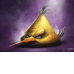 realistic chuck from angry birds