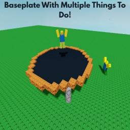 Baseplate with With Multiple Things To Do