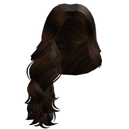Dark Brown Beautiful Wavy Hair Roblox item