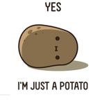 kawaii patatos rule!