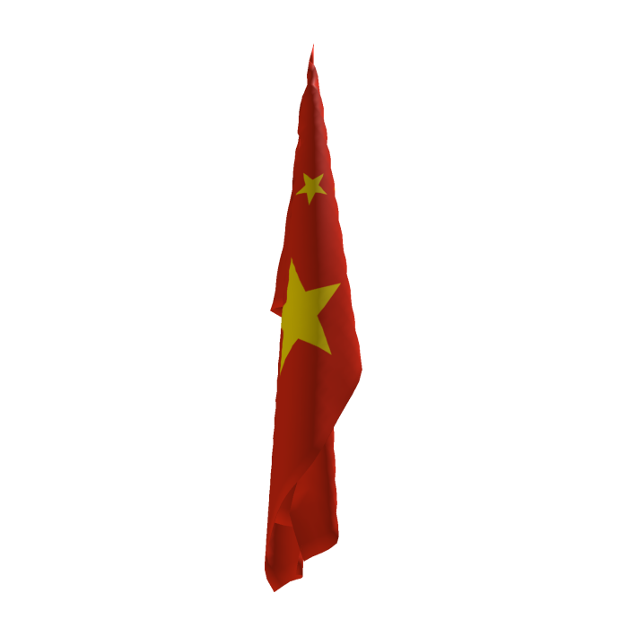 🇨🇳 China Flag Bandana [Front Pocket]