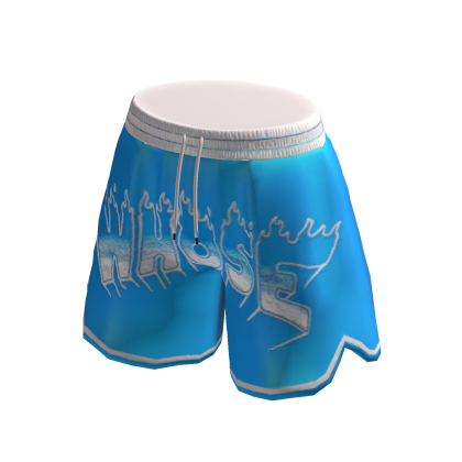 cool trendy blue shorts thumbnail