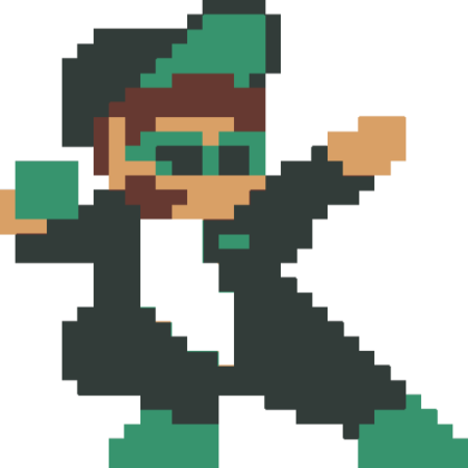Pixel Matpat (Game Theory) Left Roblox decal