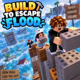 Build to Escape the flood!