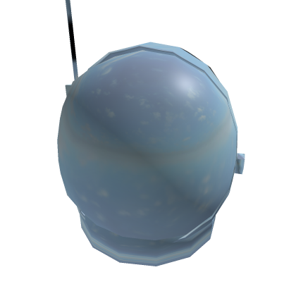 Silver Astronaut Helmet