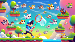 [TEST] Symulator łapania zwierzaków