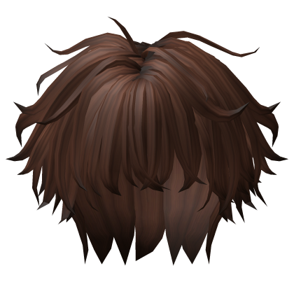 Messy Fluffy Soft Cheap Hair - Brown Roblox item