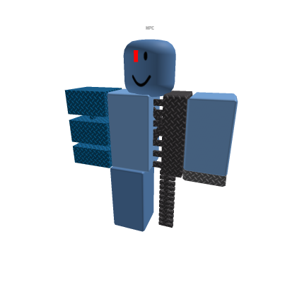Robotic Blue NPC